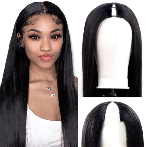 u part wig human hair amazon|free part wig human hair.